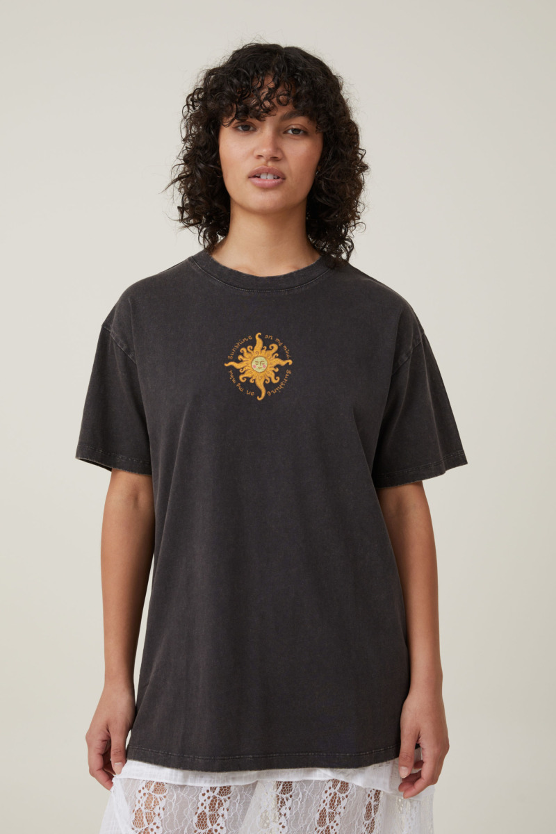 T-Shirt Black for Woman from Cotton On GOOFASH