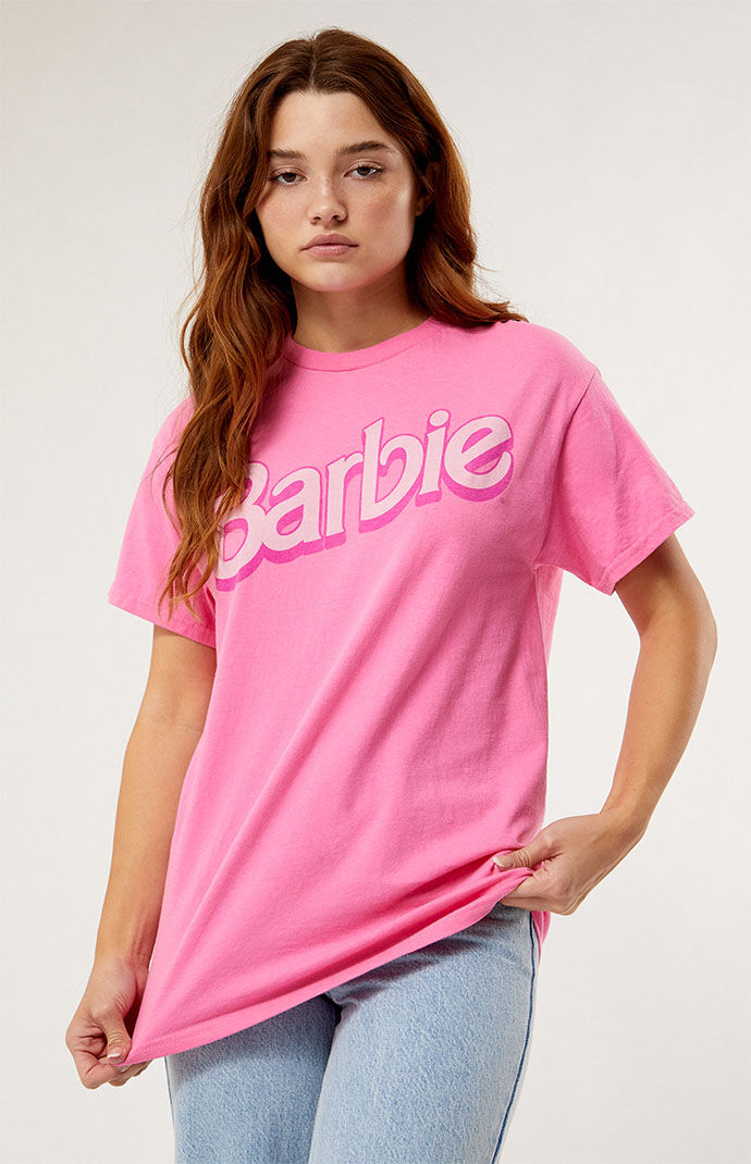 T-Shirt Pink Pacsun Junk Food Woman GOOFASH
