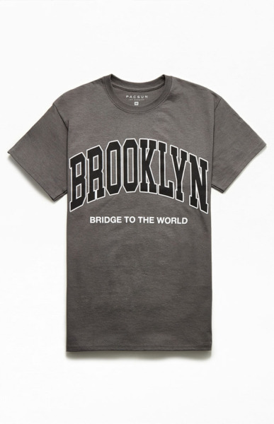 T-Shirt in Grey for Men by Pacsun GOOFASH