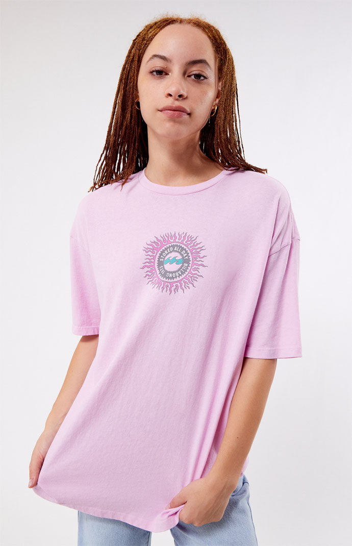 T-Shirt in Lavender - Billabong - Woman - Pacsun GOOFASH