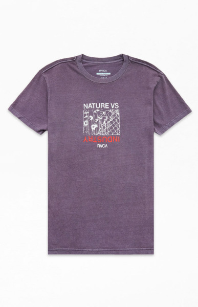 T-Shirt in Purple for Men by Pacsun GOOFASH