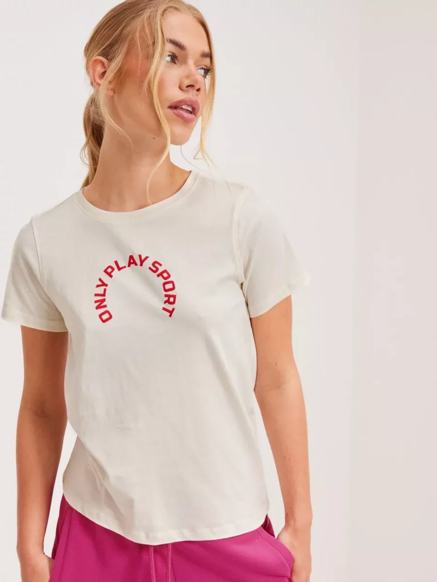 T-Shirt in White - Nelly - Woman - Nelly GOOFASH