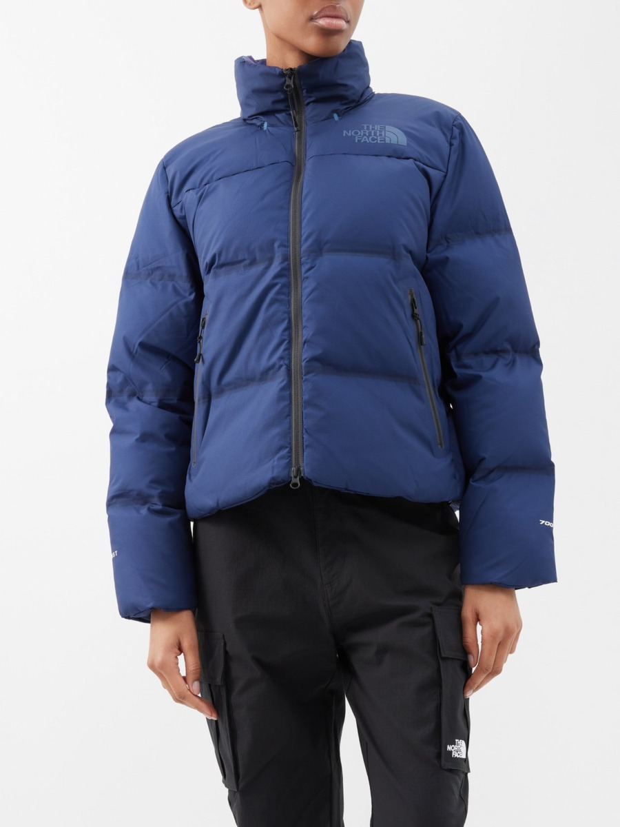 The North Face Ladies Down Jacket Blue from Matches Fashion GOOFASH