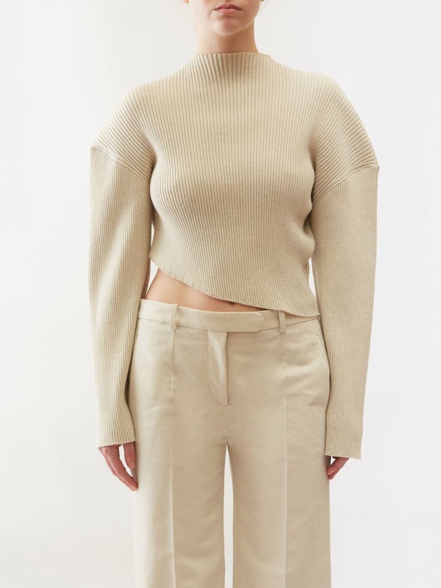 The Row Cream Lady Sweater - Matches Fashion GOOFASH