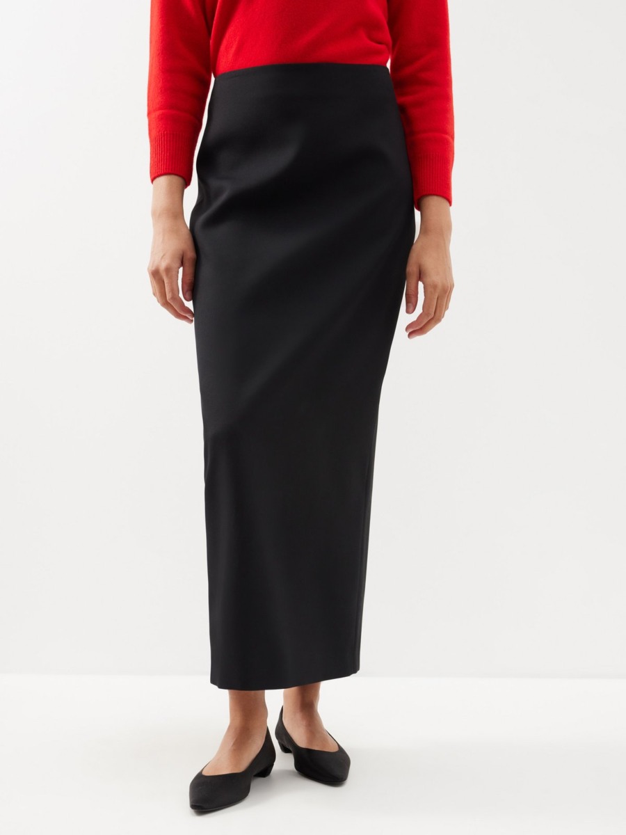 The Row - Ladies Skirt in Black by Matches Fashion GOOFASH