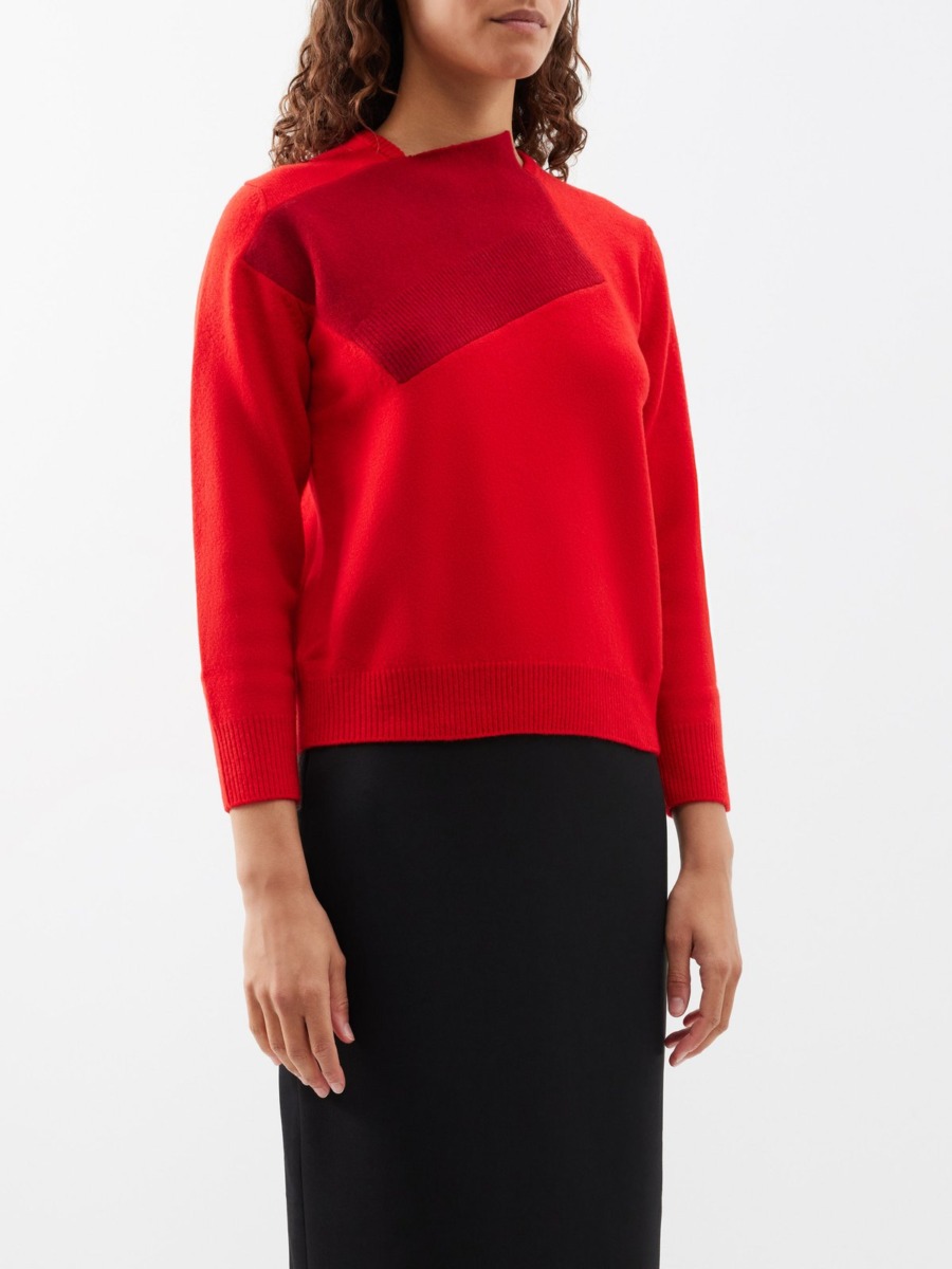 The Row - Lady Jumper in Red at Matches Fashion GOOFASH