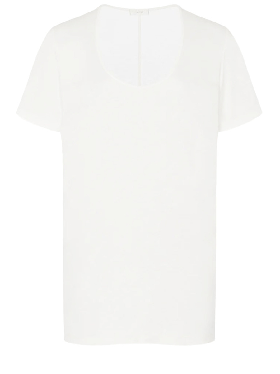 The Row T-Shirt in White - Leam GOOFASH
