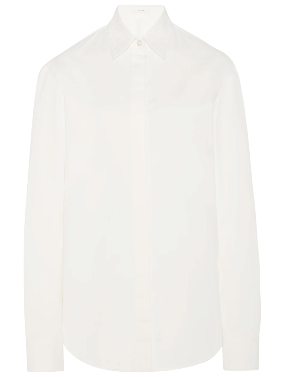 The Row Women's Shirt White from Leam GOOFASH