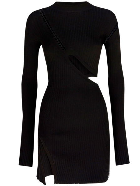 Thetico Women Mini Dress Black at Leam GOOFASH