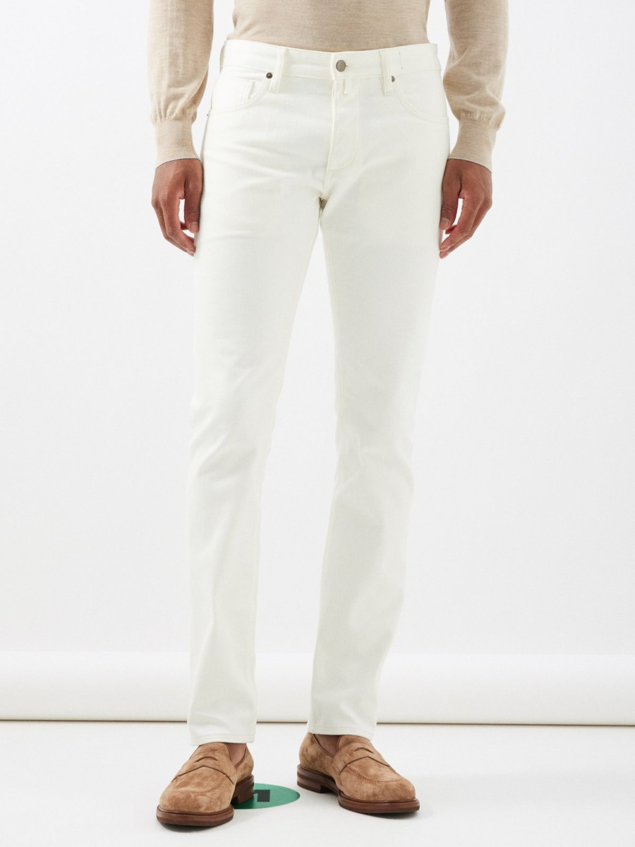 Thom Sweeney - Gent White Jeans from Matches Fashion GOOFASH