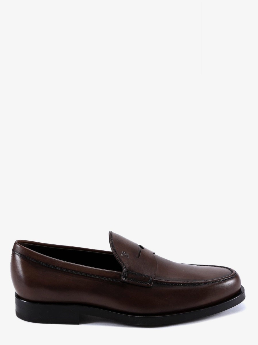 Tods - Men Loafers Brown at Nugnes GOOFASH