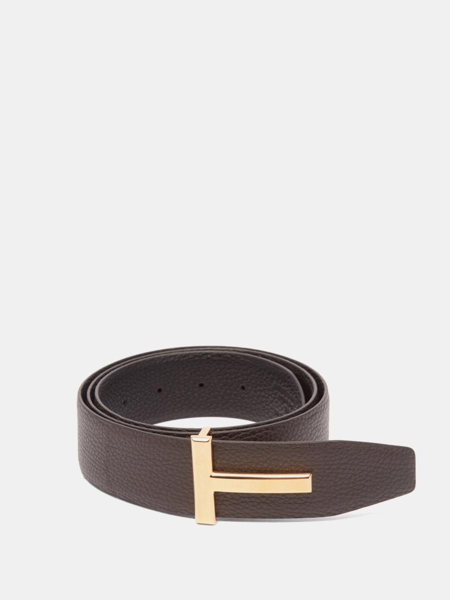 Tom Ford Belt in Black for Man at Matches Fashion GOOFASH
