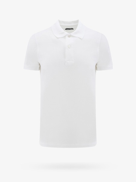 Tom Ford Gent Poloshirt in White from Nugnes GOOFASH