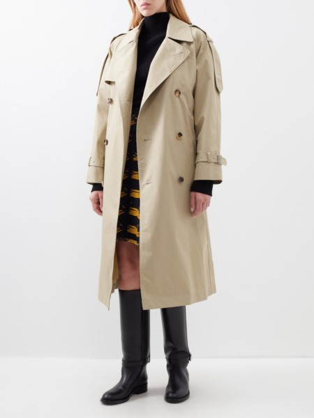 Trench Coat - Beige - Burberry - Lady - Matches Fashion GOOFASH