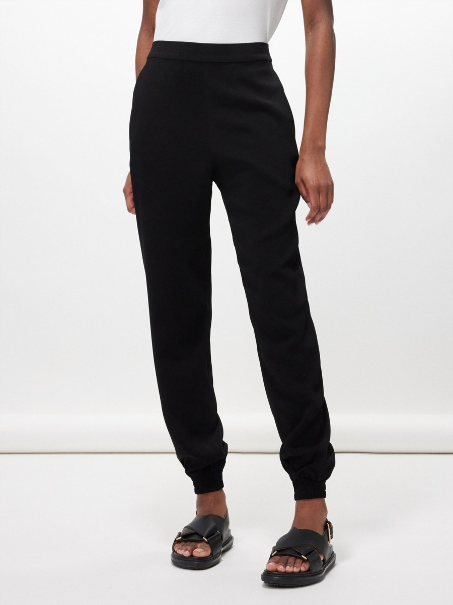 Trousers Black - Asceno Lady - Matches Fashion GOOFASH