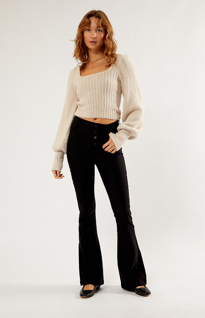 Trousers in Black from Pacsun GOOFASH