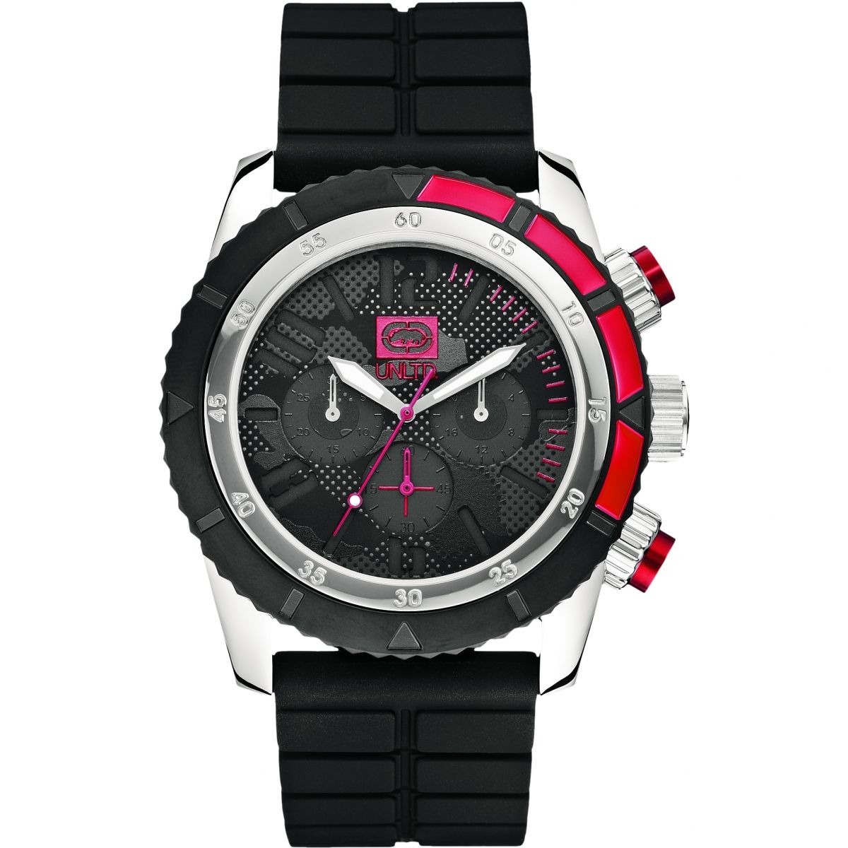 Unltd - Gent Chronograph Watch in Black at Watch Shop GOOFASH