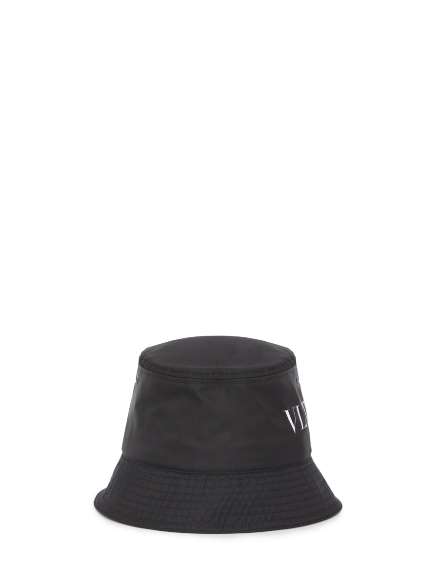 Valentino - Bucket Hat in Black for Man by Leam GOOFASH
