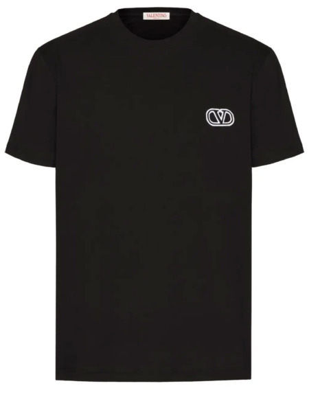 Valentino Gents Black T-Shirt from Leam GOOFASH