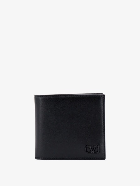 Valentino Mens Black Wallet from Nugnes GOOFASH