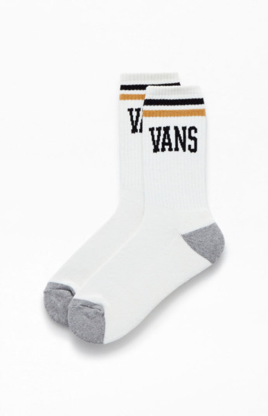 Vans Gent Socks White by Pacsun GOOFASH