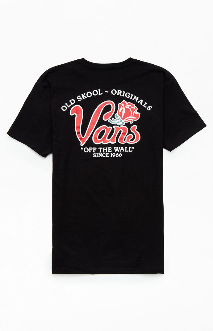 Vans Men T-Shirt Black at Pacsun GOOFASH