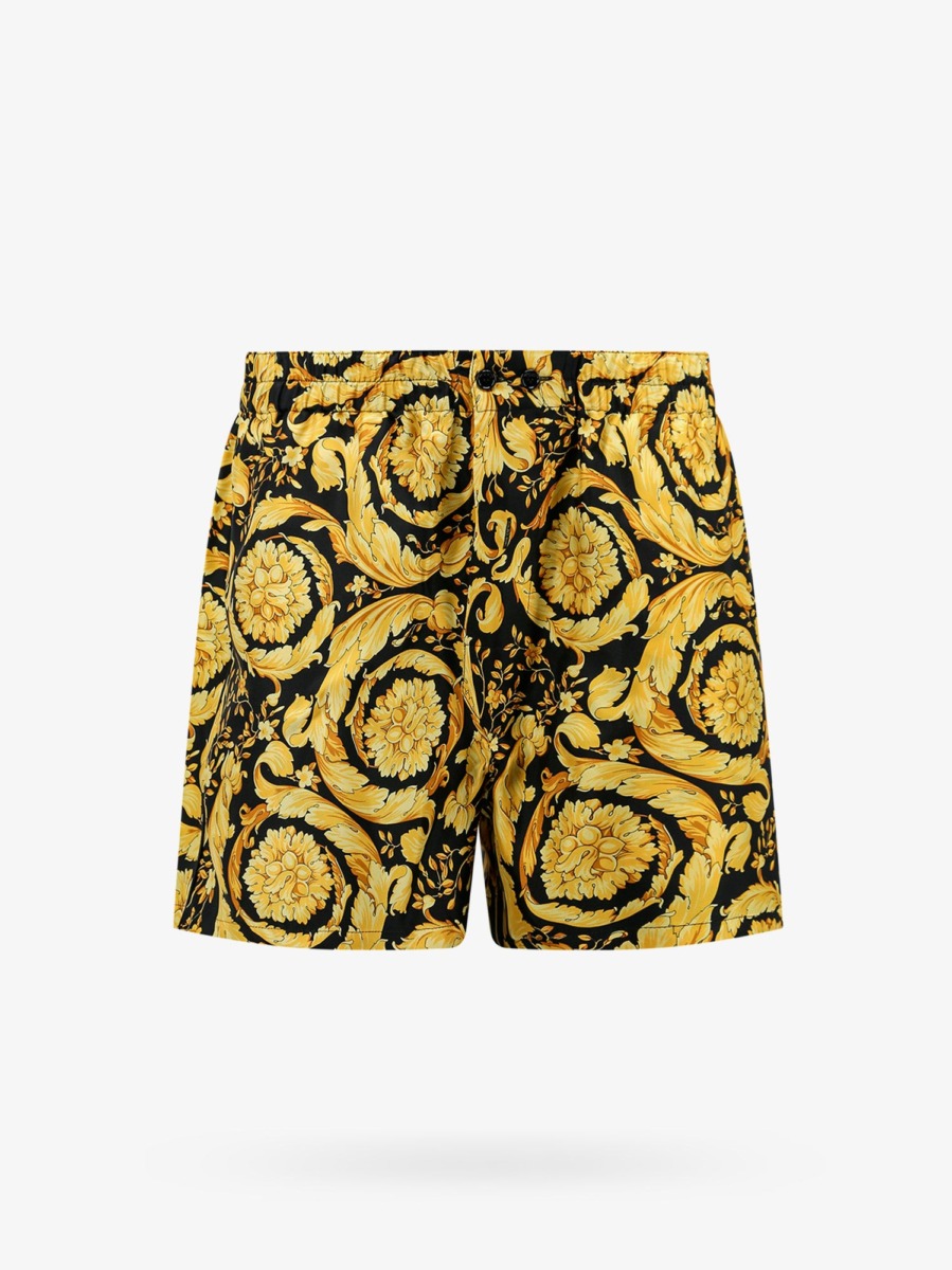 Versace - Gent Shorts in Gold from Nugnes GOOFASH