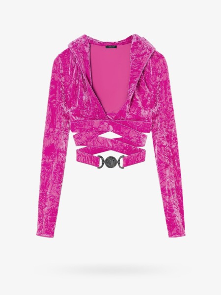Versace Pink Women's Sweatshirt Nugnes GOOFASH