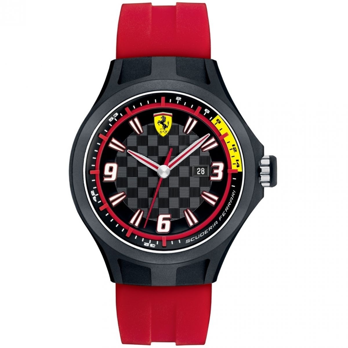 Watch - Black - Scuderia Ferrari - Men - Watch Shop GOOFASH