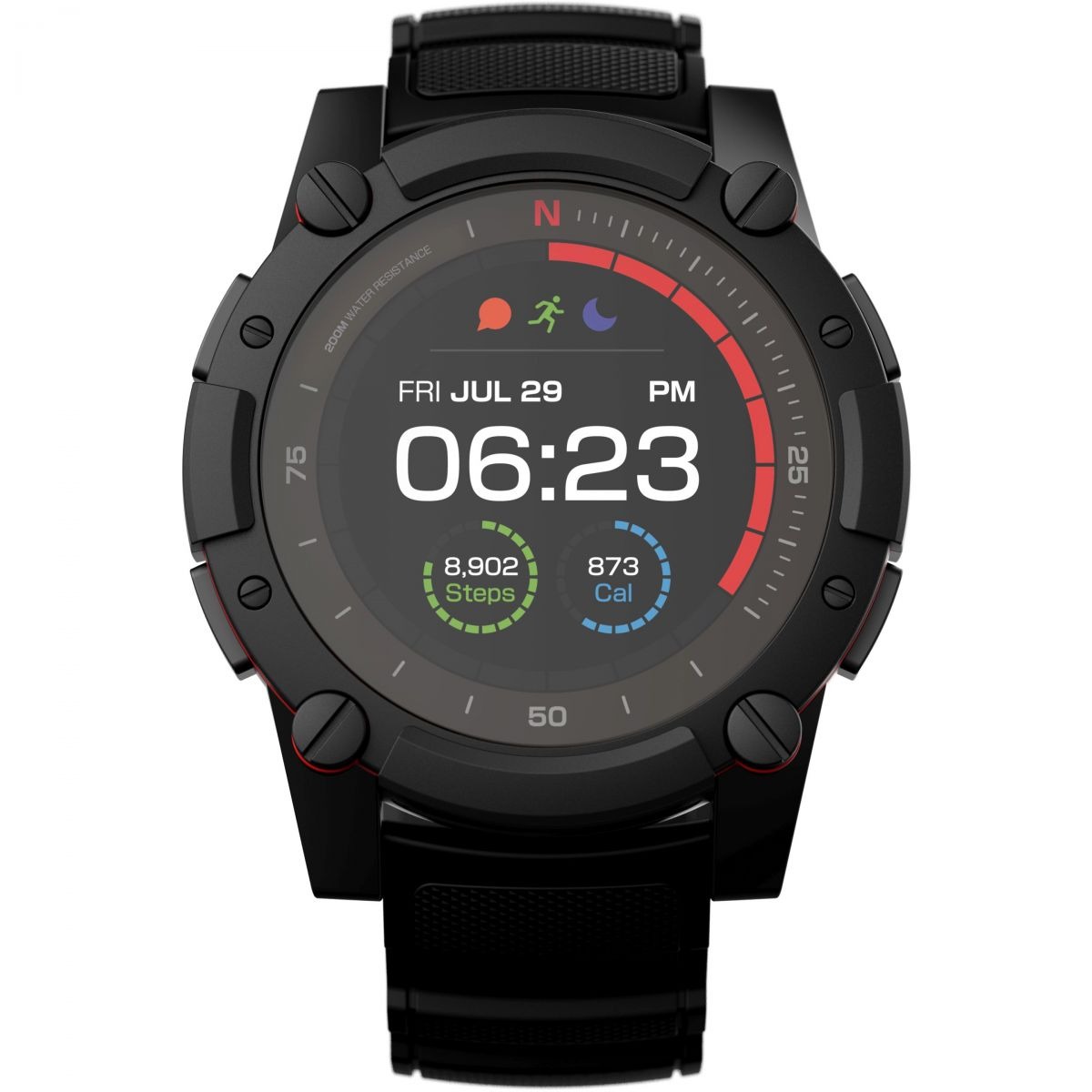 Watch Shop - Black Gent Smartwatch - Powerwatch GOOFASH