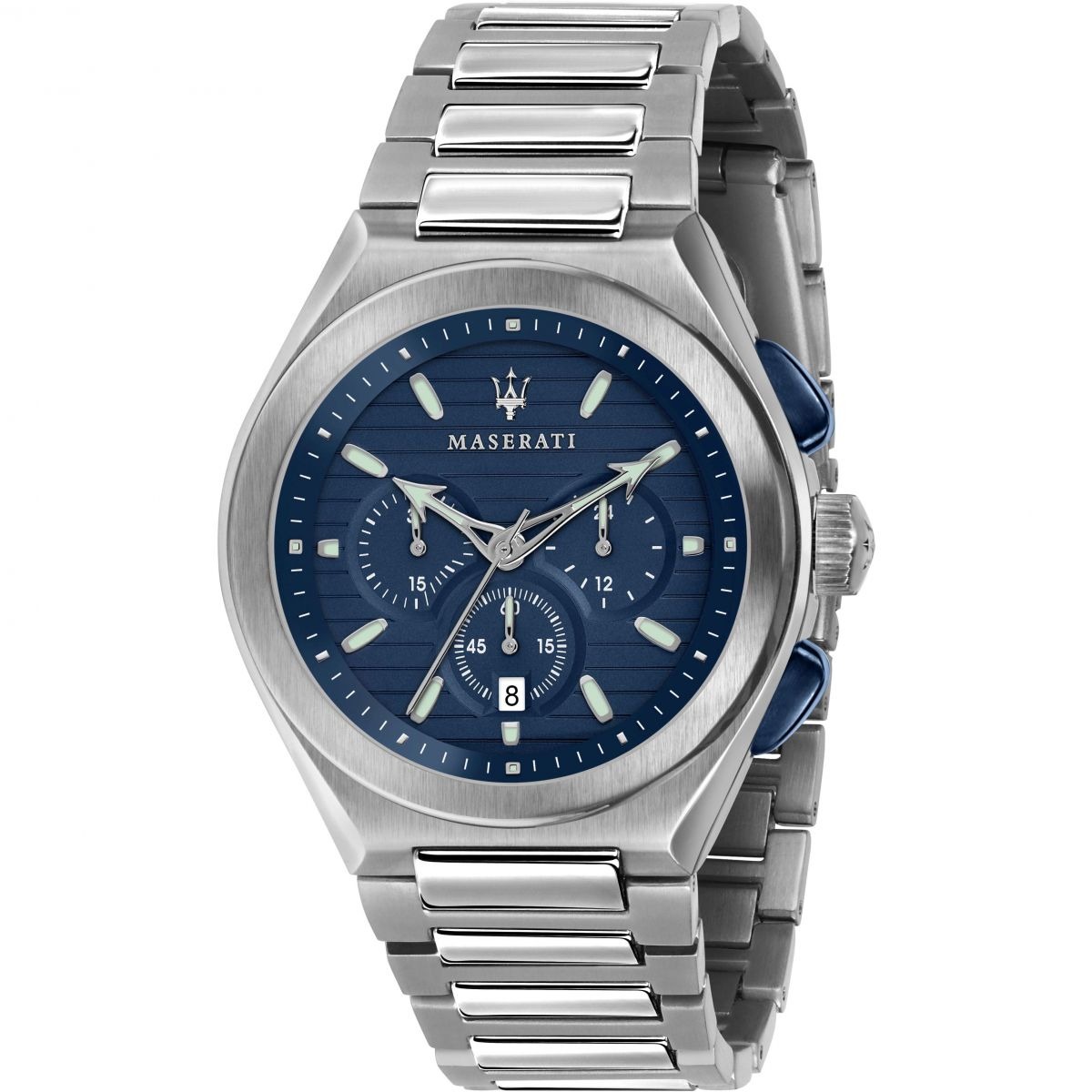 Watch Shop - Blue - Chronograph Watch - Maserati GOOFASH