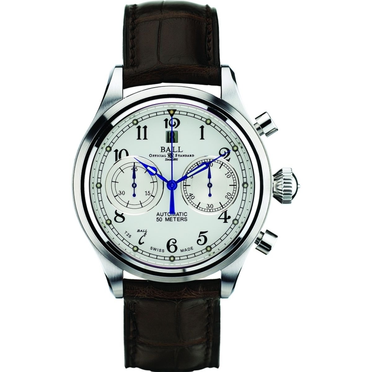 Watch Shop Chronograph Watch in White for Man from Ball GOOFASH