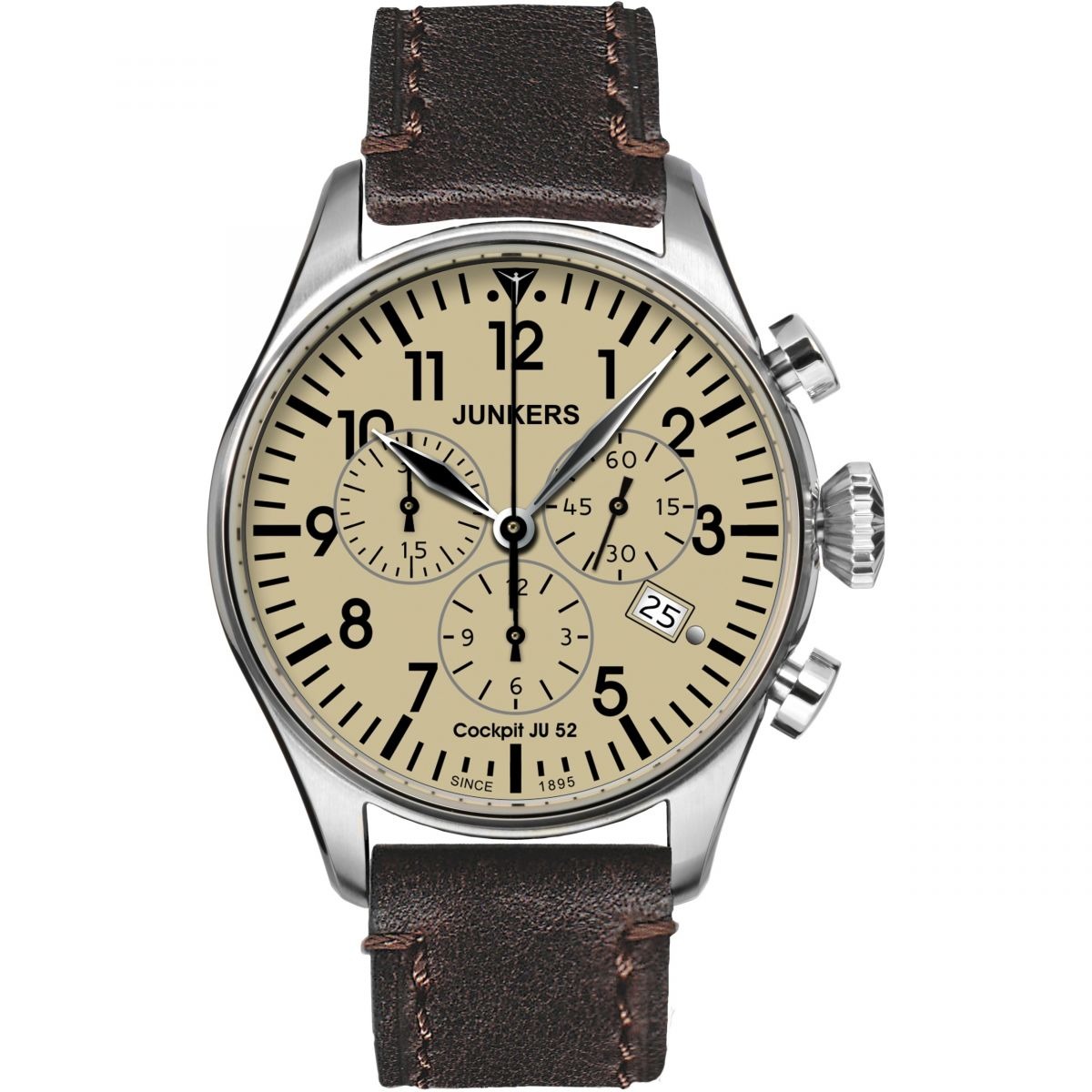 Watch Shop - Cream - Chronograph Watch - Junkers - Men GOOFASH