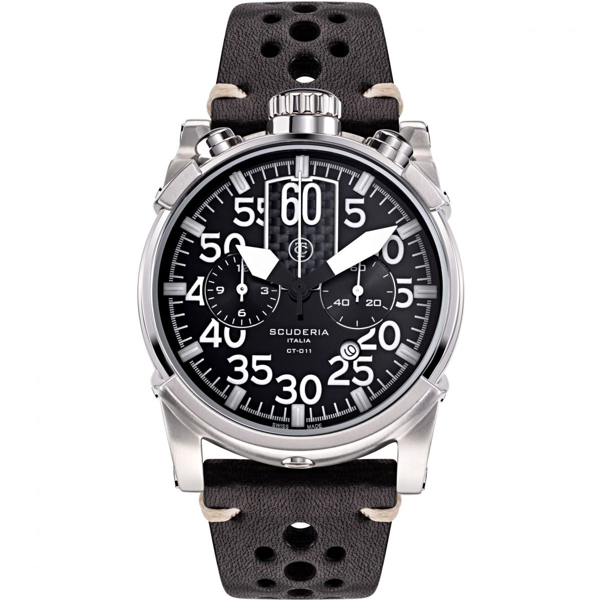 Watch Shop Gents Chronograph Watch Black from Ct Scuderia GOOFASH