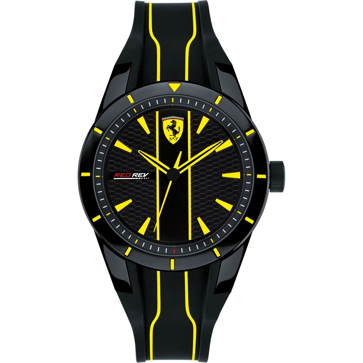 Watch Shop Men's Black Watch from Scuderia Ferrari GOOFASH