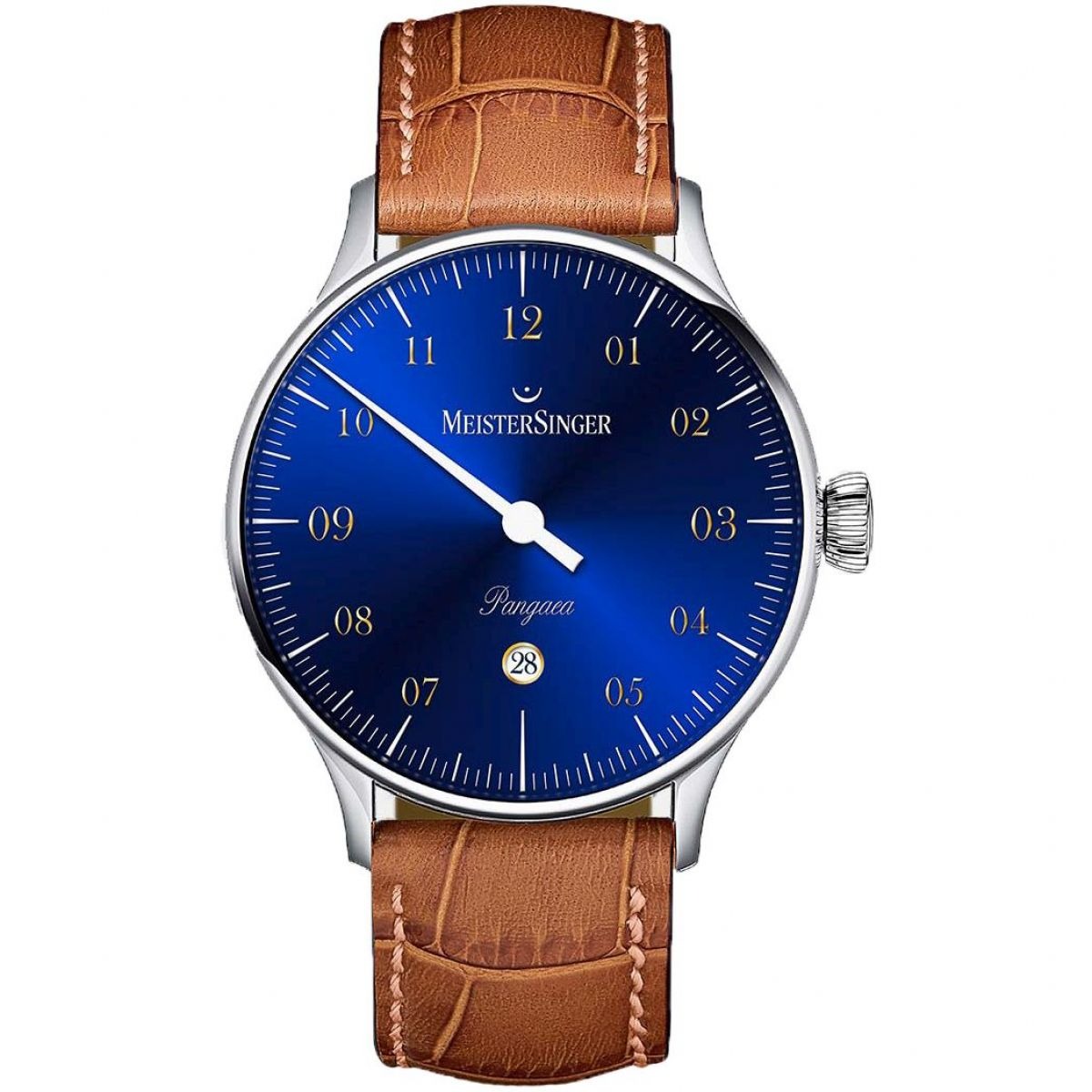 Watch Shop Men's Watch Blue from Meistersinger GOOFASH