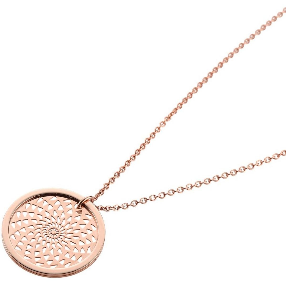 Watch Shop Necklace in Rose by Storm GOOFASH