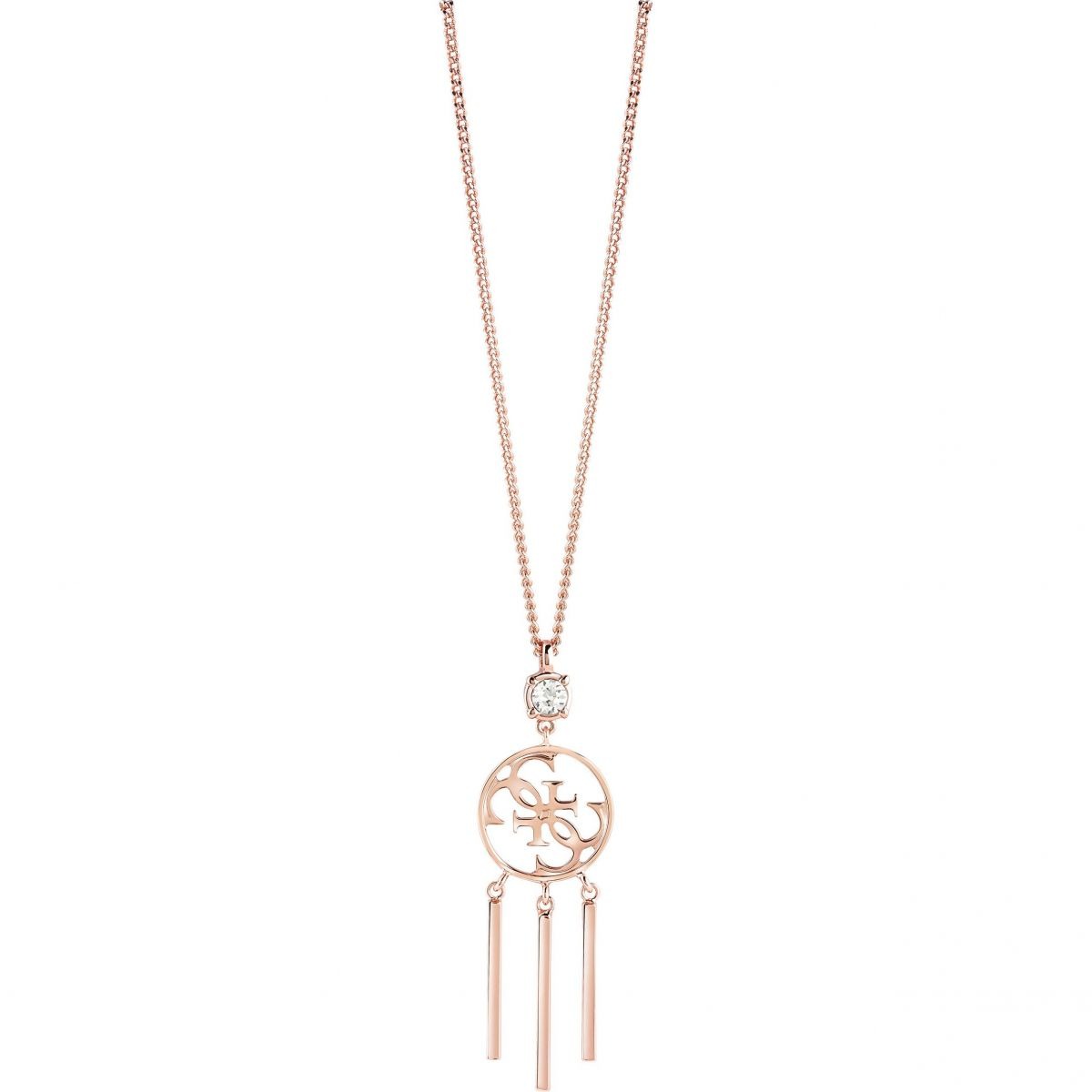 Watch Shop - Necklace in Rose for Women from Guess GOOFASH