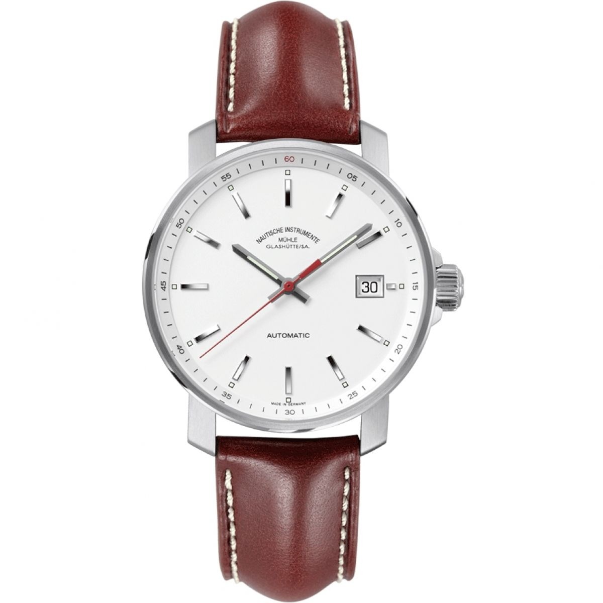 Watch Shop - White Watch for Man from Muhle Glashutte GOOFASH