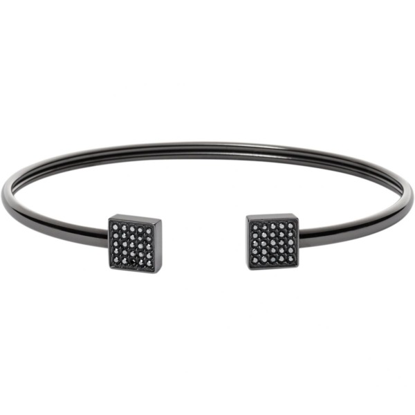 Watch Shop - Woman Black Bangles from Fossil GOOFASH