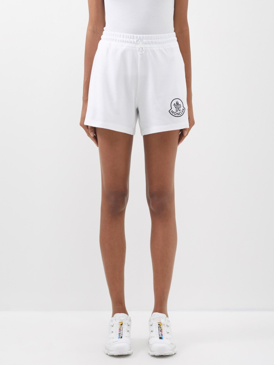 White Shorts - Moncler - Women - Matches Fashion GOOFASH