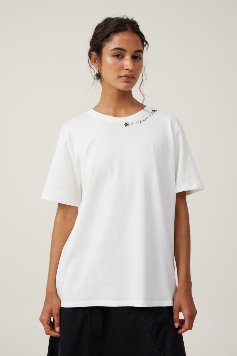 White - T-Shirt - Women - Cotton On GOOFASH