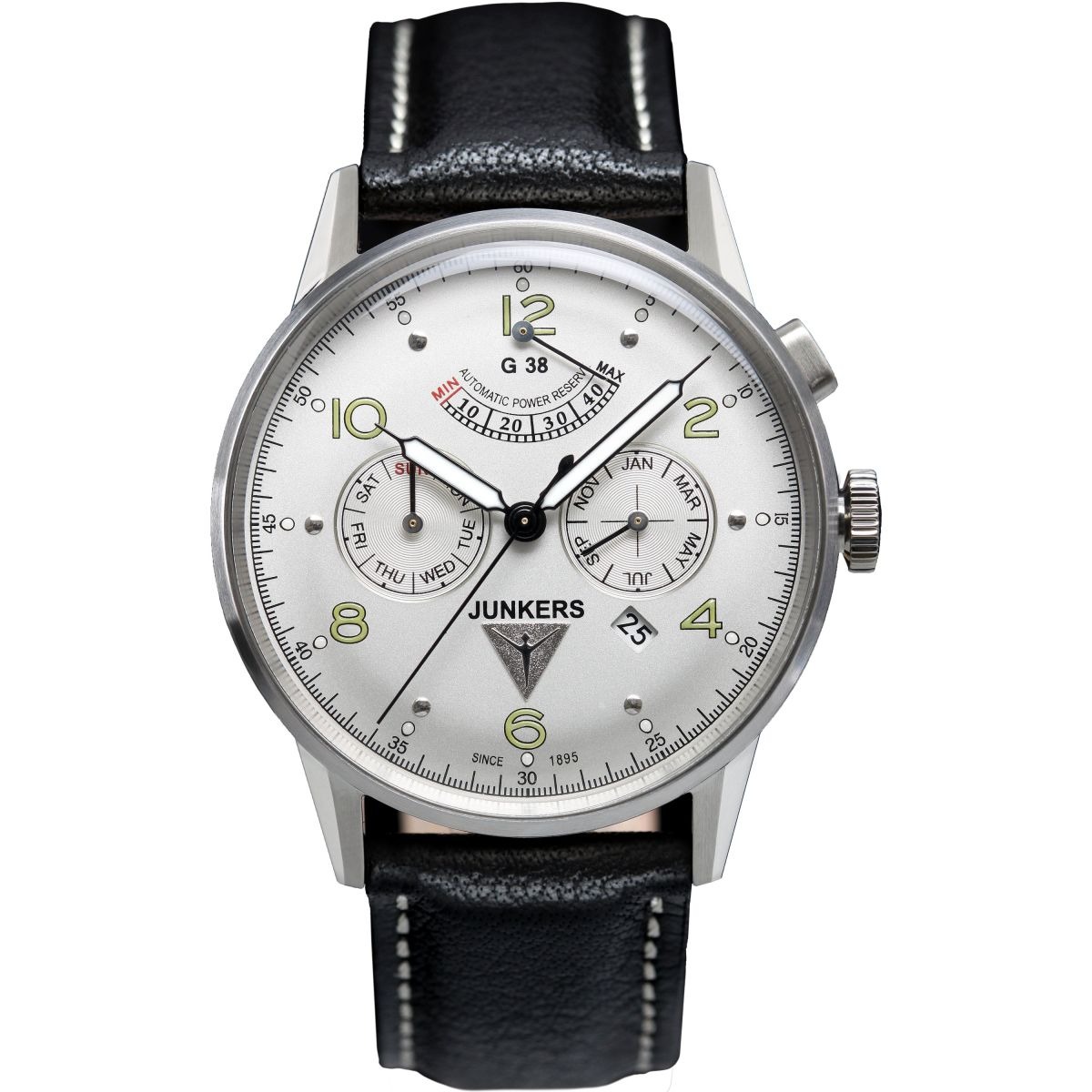 White Watch Junkers Watch Shop GOOFASH