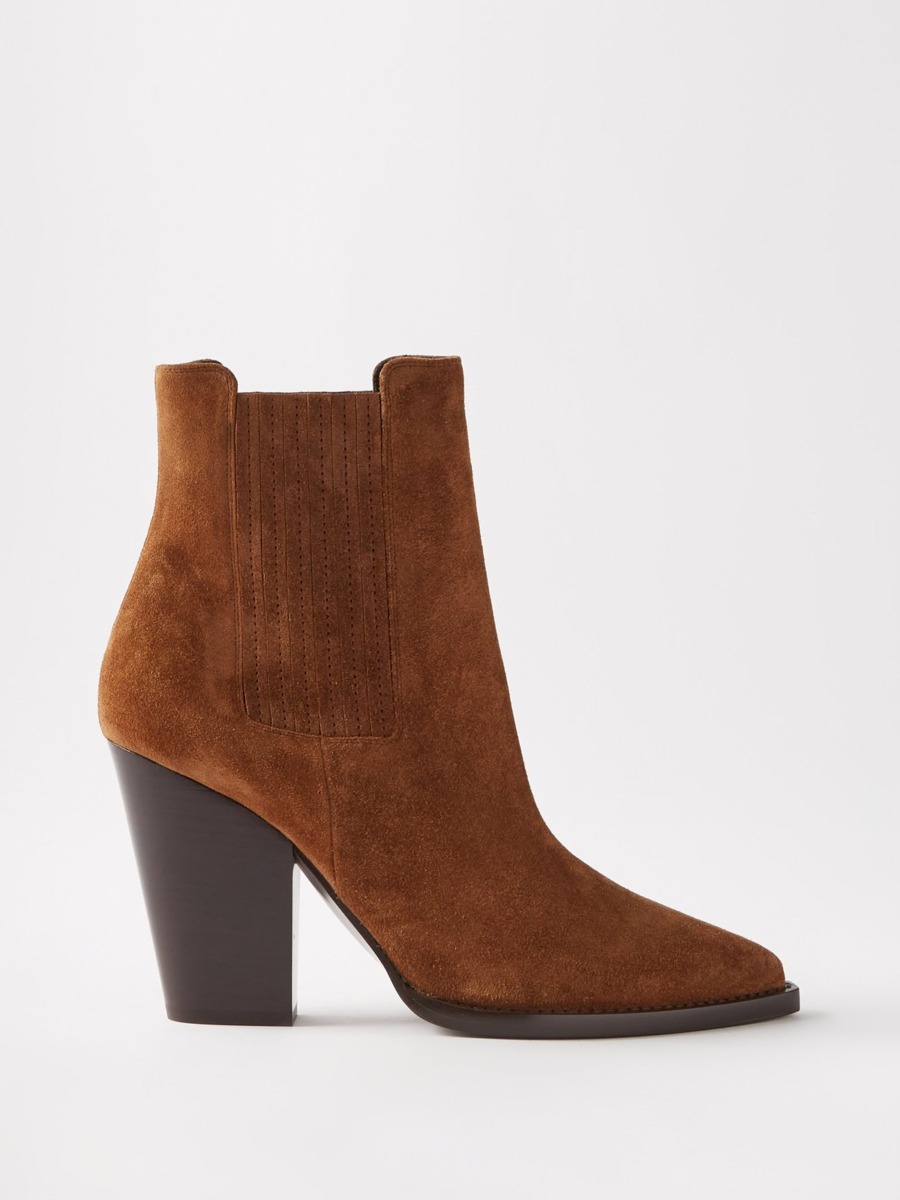 Woman Ankle Boots - Brown - Matches Fashion GOOFASH