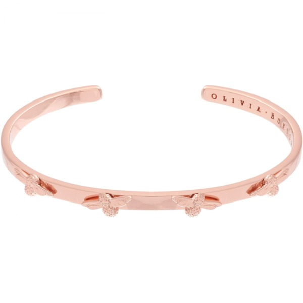 Woman Bangles in Rose at Watch Shop GOOFASH