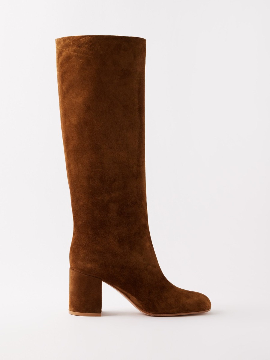 Woman Beige - Boots - Gianvito Rossi - Matches Fashion GOOFASH