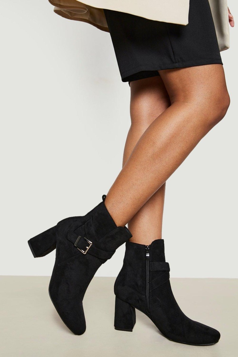 Woman Black Ankle Boots at Boohoo GOOFASH