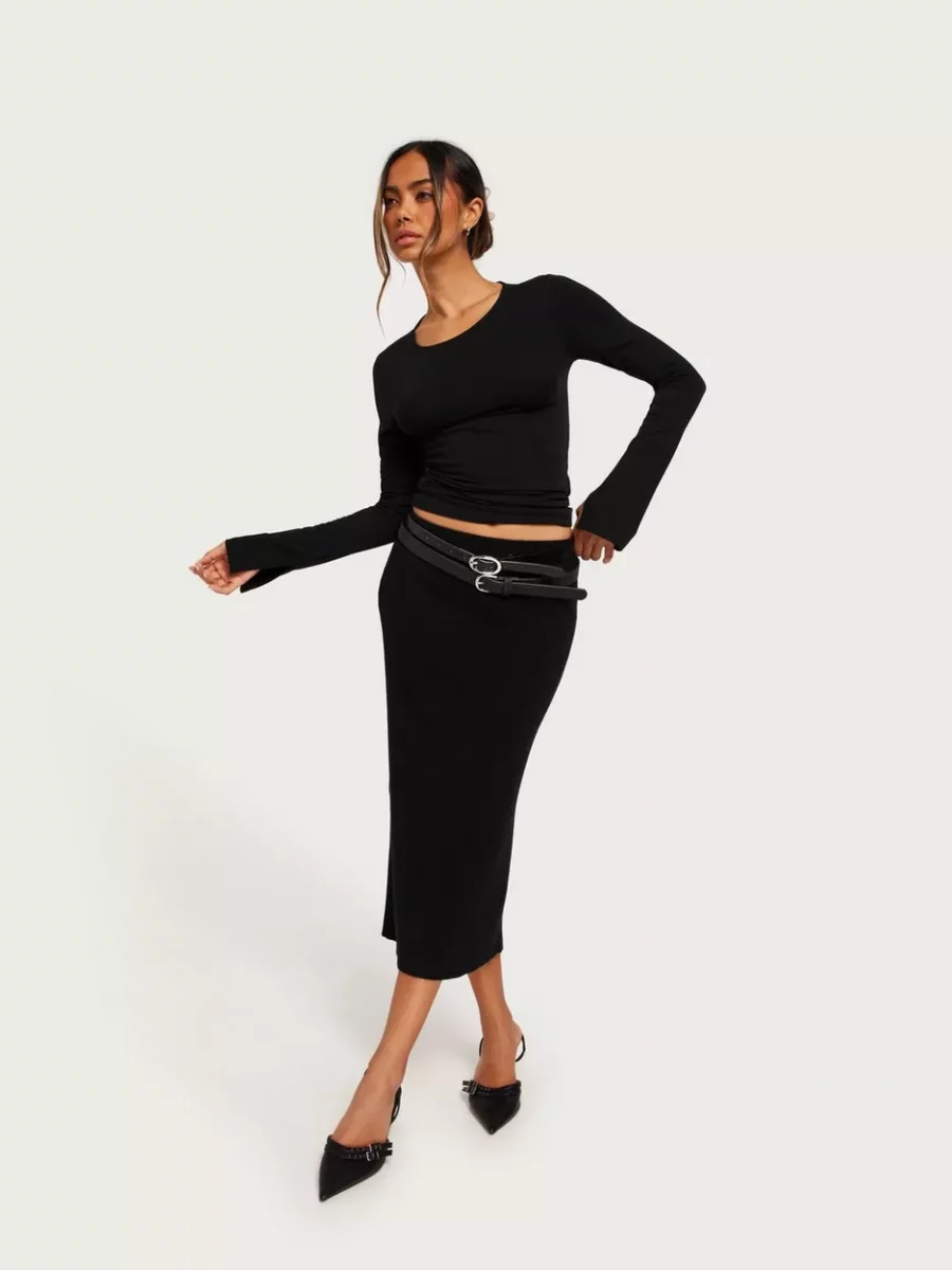 Woman Black - Skirt - Nelly GOOFASH