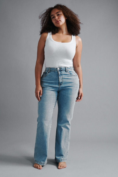 Woman Blue Bootcut Jeans - Cotton On GOOFASH