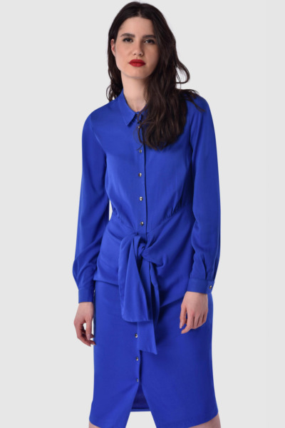 Woman Blue Dress Closet London GOOFASH